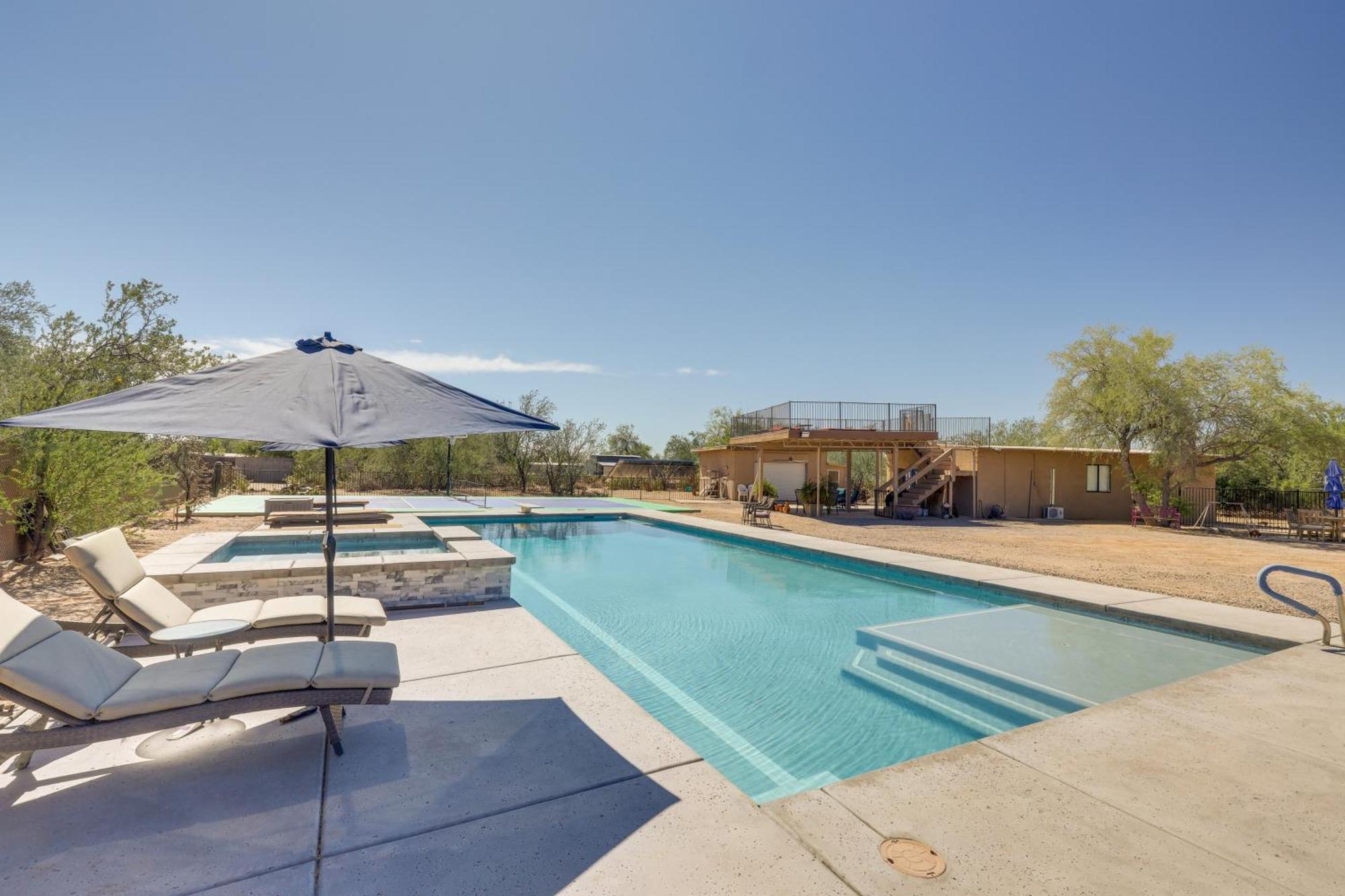 Oro Valley Retreat With Pool, Spa And Rooftop Views! Экстерьер фото